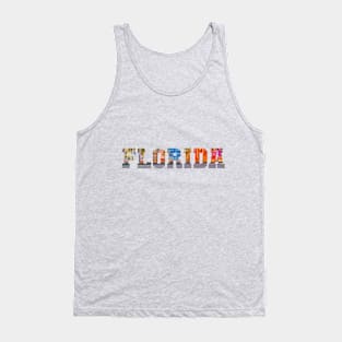 United States. Florida city t shirt design Tank Top